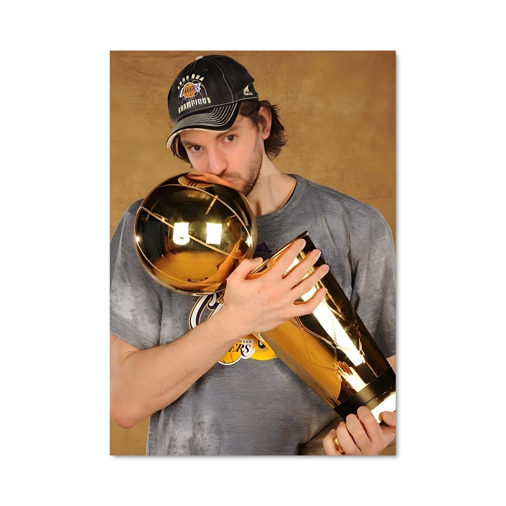 Poster Pau gasol casquette